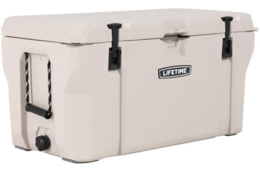 Image of Lifetime Products 115 Quart High Performance Cooler, Khaki/Black, 91000