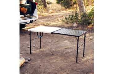 Image of Lifetime Products 5-ft Fold-in-Half Camping Table, White, 280875