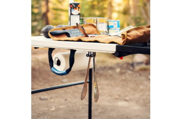 Image of Lifetime Products 5-ft Fold-in-Half Camping Table, White, 280875