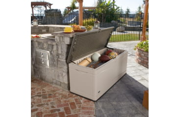 Image of Lifetime Products 130 Gallon Outdoor Storage Deck Box