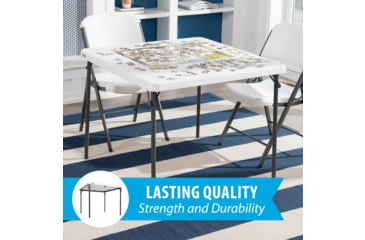 Image of Lifetime Products 37 inch Square Commercial Grade Table