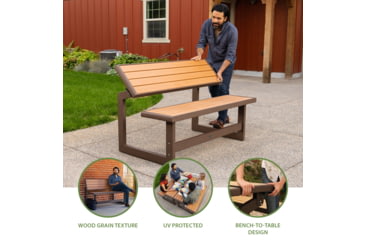 Image of Lifetime Products Convertible Bench