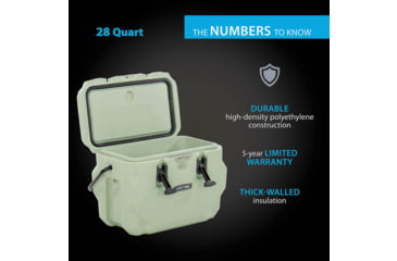 Image of Lifetime Products Glacier, 28 Quart, Hard Cooler