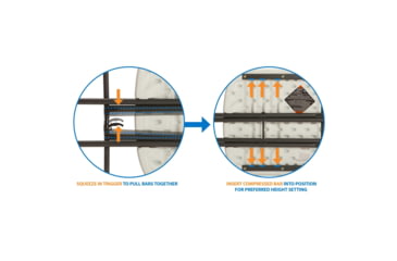 Image of Lifetime Products Light Commercial 26-Inch Personal Table, White, 80251