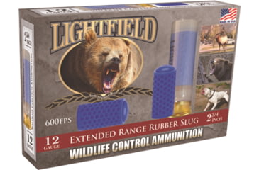Image of Lightfield Ammunition Lightfield 12ga 2.75'' X-range Rubber Slug 5-pack