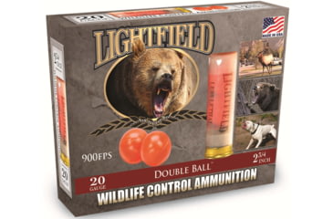 Image of Lightfield Ammunition Lightfield 20ga 2-3/4 Double Ball 5-pack
