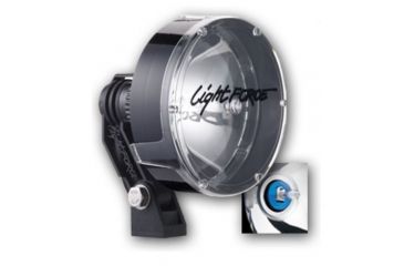 Image of Lightforce Performance Lighting Firearm Mounted 140 Lance - Nighthunter Model- 75W Halagen - W/Scope &amp; Shotgun mount - inline switch - coil cord W/cig plug, Black, Medium LH029