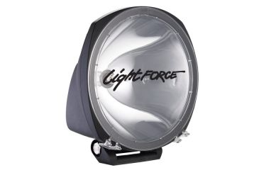 Image of Lightforce Performance Lighting Genesis 210mm Driving Light,12/24V 70W Spotlight HID 5000K Chrome Bezel,Black,Single CBDL210H70