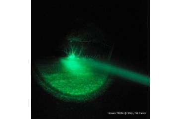 Image of Lightforce Performance Lighting Handheld/Firearms Mounted Flashlight w/Green LED CBPRED6XP-G