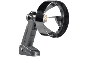 Image of Lightforce Performance Lighting Handheld Spotlight 140 Lance, SL Model, Custom Built, 35w HID 4200k w/ Cig Plug, Box Pack, Black, Medium LD060