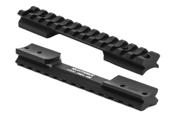 Image of NightForce STND Savage 93 1-5/8in. Duty Base, Ejection Port, 1913 Mil-Std, 20 MOA, Black, Full-Size, A302, EDEMO1