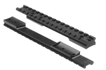 Image of NightForce XTRM Anschutz 54 Action Base, Clamp On, 25 MOA, One-Piece, Black, Black, Full-Size, A501