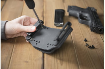 Image of Limbsaver Cross-Tech Holster Clip-On, Black, 12501