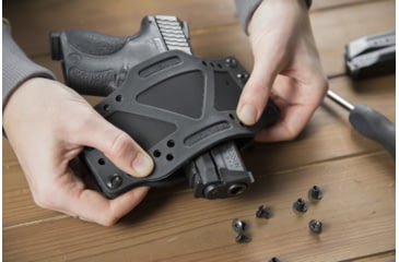 Image of Limbsaver Cross-Tech Holster Micro Clip-On, Black, 12507