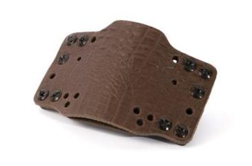 Image of Limbsaver CrossTech Compact Leather Holster w/ Customization, Clip-On, Dark Brown, 12547