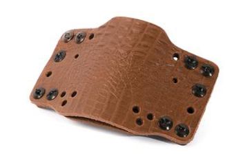 Image of Limbsaver CrossTech Compact Leather Holster, Clip-On, Light Brown, 12526