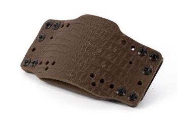 Image of Limbsaver CrossTech Leather Holster w/ Customization, Clip-On, Dark Brown, 12542