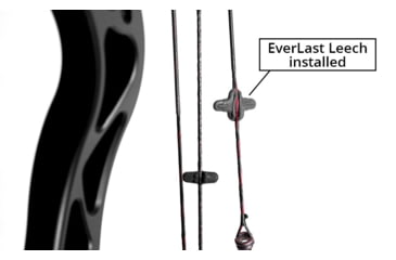 Image of Limbsaver Everlast Bow String Leech, 2 Pack, Black, 3318