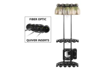 Image of Limbsaver Silent Quiver 1 Pc w/Fiber Optic, Realtree Xtra Green 4246