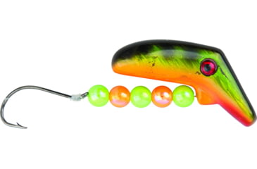 Image of Lindy Lil Guy Fishing Rig With 36in 14 Lb Fluorocarbon Leader, Floating, Perch, 2in, LLG205