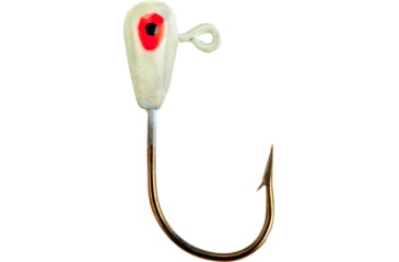 Image of Lindy Live Bait Jig, 1/16 oz, Glow, 8/Pack, LLBJ237