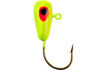 Image of Lindy Live Bait Jig, Chart Yellow, 1/4oz, 6 per Pack, LLBJ512