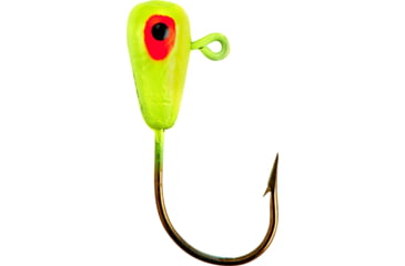 Image of Lindy Live Bait Jig, Chartreuse Yellow, 1/8oz, 7 per Pack, LLBJ312
