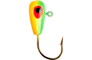 Image of Lindy Live Bait Jig, Glow Perch, 1/4oz, 6 per Pack, LLBJ543