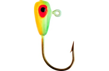 Image of Lindy Live Bait Jig, Glow Perch, 1/8oz, 7 per Pack, LLBJ343
