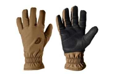 Image of Line of Fire Double Down Unisex Glove, Coyote, Touch Screen, Large TS-DBD-CYT-LG