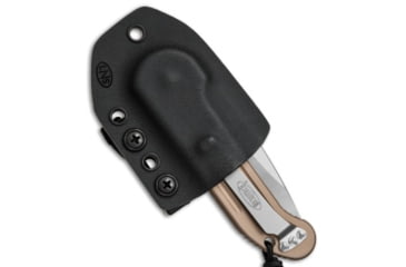 Image of Linos Kydex Belt Sheath for Microtech LUDT, Black, 3.375 inch, BHQ-82512