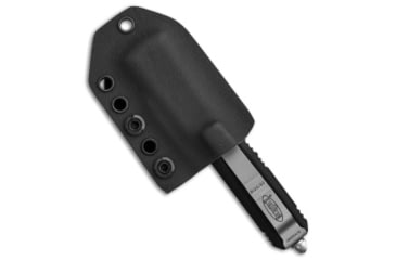 Image of Linos Kydex Belt Sheath for Microtech Ultratech Contoured OTF Knife, Black, 3.50 inch, BHQ-87569