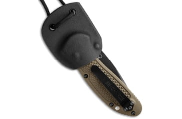 Image of Linos Kydex Rapid Deployment Neck Sheath for Benchmade Griptilian, Black, 2 inch, BHQ-19244