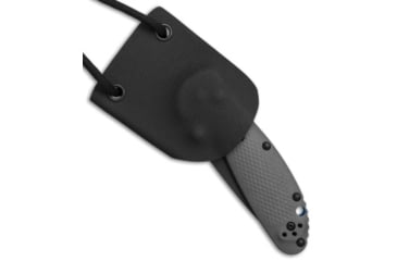 Image of Linos Kydex Rapid Deployment Neck Sheath for Benchmade Mini Griptilian, Black, 2 inch, BHQ-19245