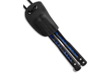 Image of Linos Kydex Sheath for Benchmade 51 Balisong Series Knife, Black, 2.00 inch, BHQ-15329