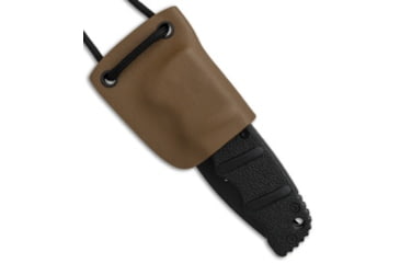 Image of Linos Kydex Sheath for Boker Kalashnikov w/ Neck Cord, Coyote Brown, 3 inch, BHQ-68497