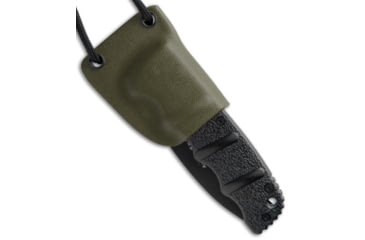 Image of Linos Kydex Sheath for Boker Kalashnikov w/ Neck Cord, OD Green, 3 inch, BHQ-51199