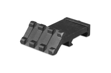 Image of Lion Gears 45 Degree Angle Mount, 1.37in, 3 Slots, Black, Short, LG-BM03D45