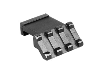 Image of Lion Gears 45 Degree Angle Mount, 1.37in, 3 Slots, Black, Short, LG-BM03D45