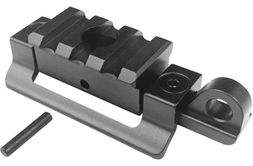 Image of Lion Gears AS-S2W03SS Swivel Stud/Picatinny Rail Adaptor W/Integrated Sling Loop, Black, Medium, AS-S2W03SS