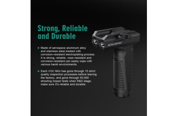 Image of Lion Gears Compact Foregrip w/ 2000 Lumen Flashlight / Green Laser Combo