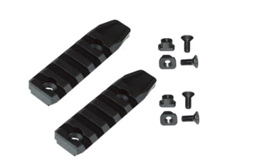 Image of Lion Gears Tactical 2-Piece M-LOK Rail Set, 2.9in Long, 5 Slots, Black, Short, MA05ML2