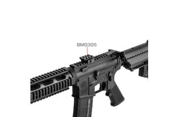 Image of Lion Gears Tactical Picatinny .5in Riser, 1.45in Long with 3 Slots, LG-BM0305