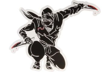 Image of Liong Mah Designs Ninja Sticker Fixed Blade Knife, Handle LMDS