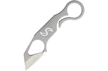 Image of Liong Mah Designs Xenobit Neck Knife, 1.75 stonewash finish CPM S35VN stainless blade, One-piece construction, XENOBIT
