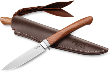 Image of Lionsteel AGO Fixed Blade Natural Mic, LSTAG1CVN