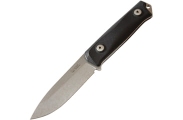 Image of Lionsteel B41 Bushcraft Black G10 Knife, 4.13 stonewash finish Sleipner tool steel blade, Black G10 handle, B41 GBK