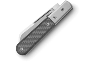 Image of Lionsteel Barlow Dom Folding Knife, 3in, M390 Stainless, Satin Finish, DOM Style Blade, Carbon Fiber Handle, CK0115 CF