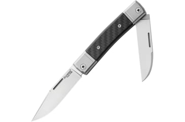 Image of Lionsteel BestMan BM13 Slipjoint CF Folding Knife, Satin finish Bohler M390 stainless clip and Wharnc, Carbon fiber handle, BM13 CF