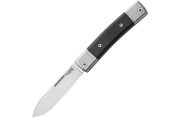 Image of Lionsteel BestMan BM2 Slip Joint Folding Knife, Ebony wood handle, BM2 EB